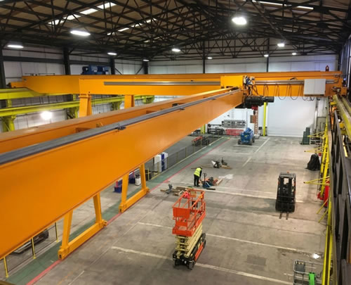 Izaje industrial seguro para movimientos de cargas pesadas en Bogotá, Colombia. IMPROCOL